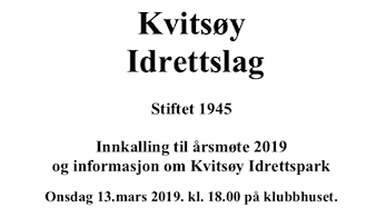 Årsmelding 2018